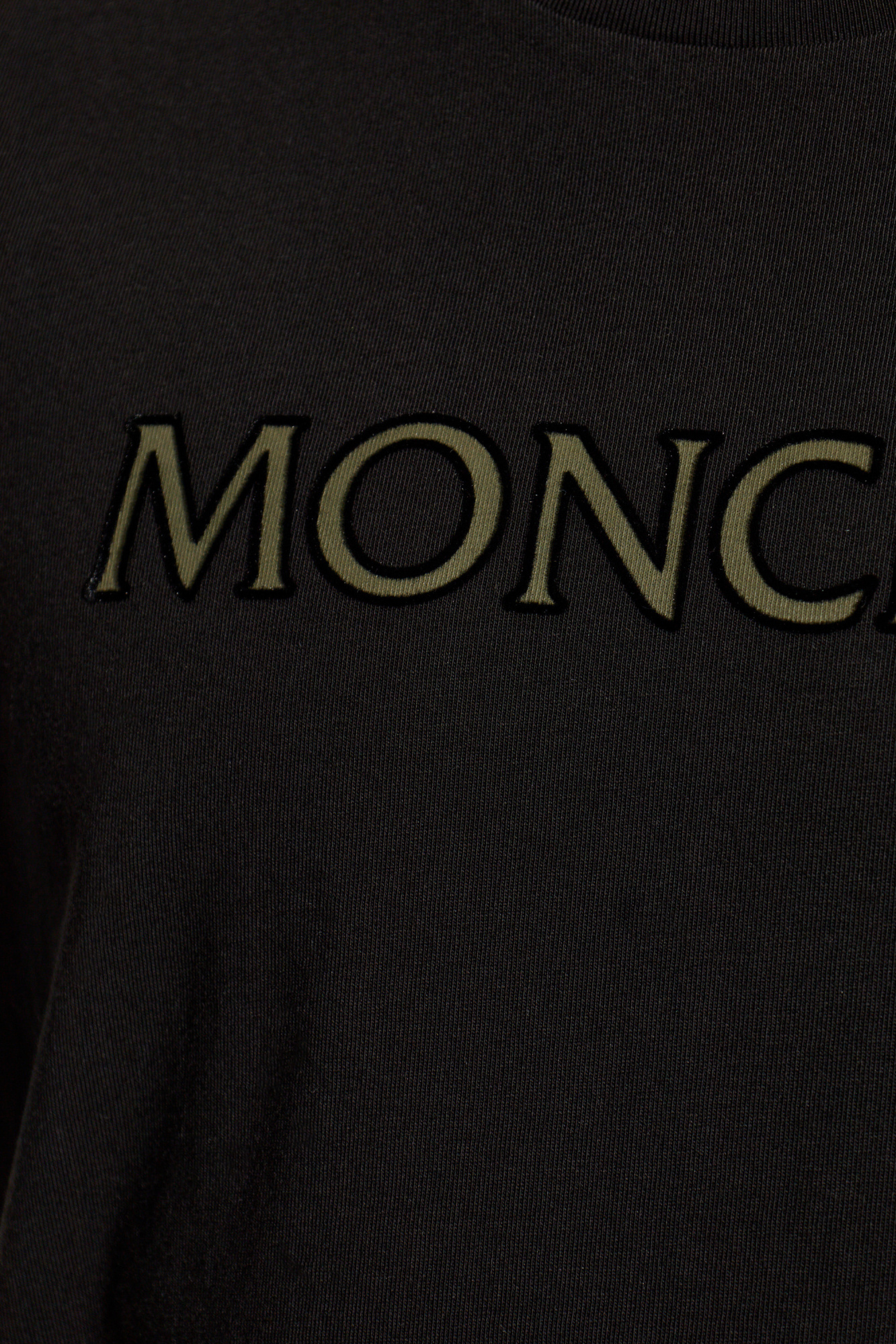 Moncler T-shirt with embroidered logo | Men's | Vitkac